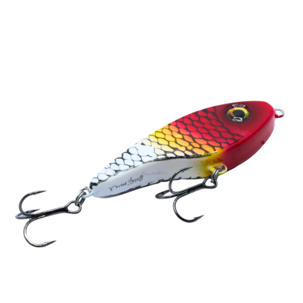 WOBLER JERK 8 RED ROACH - obrazek 4