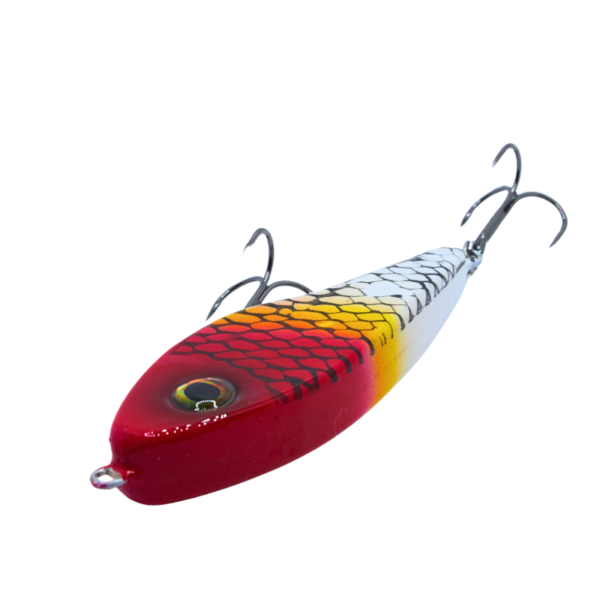 WOBLER JERK 8 RED ROACH - obrazek 3