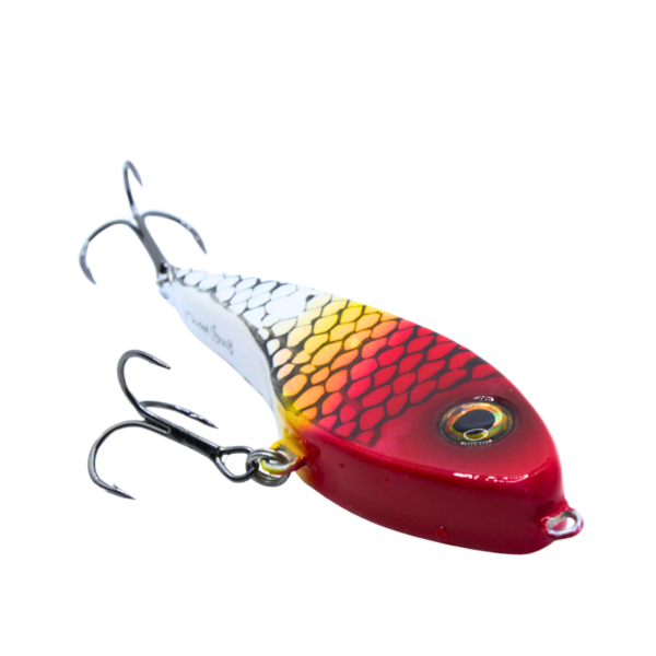 WOBLER JERK 8 RED ROACH - obrazek 2