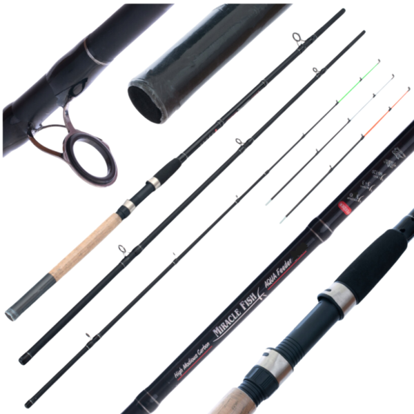 WĘDKA AQUA FEEDER 300 CM 60 - 120G - obrazek 2