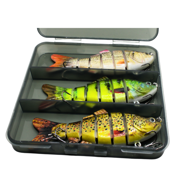 FL ZESTAW WOBLERÓW ŁAMANYCH 10 cm 14g + PUDEŁKO - obrazek 9