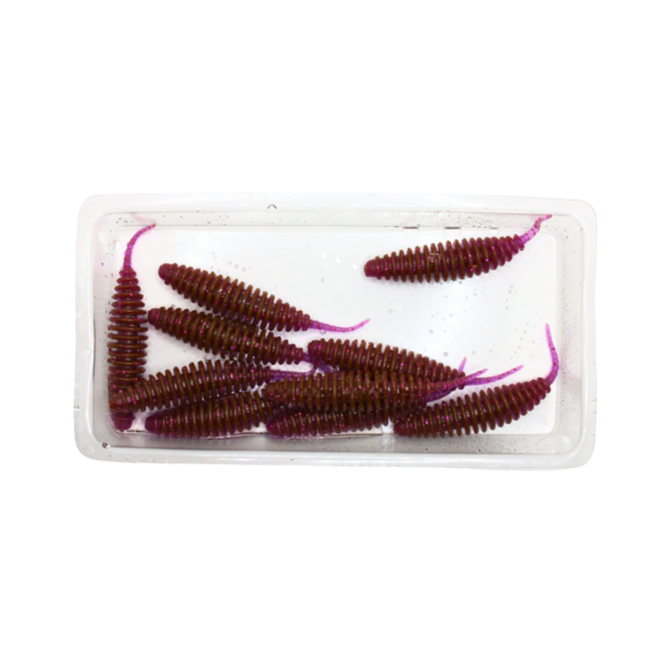 FINESSE BAIT MOUSE WORM 48 MM MOTOR OIL VIOLET 301 - obrazek 7