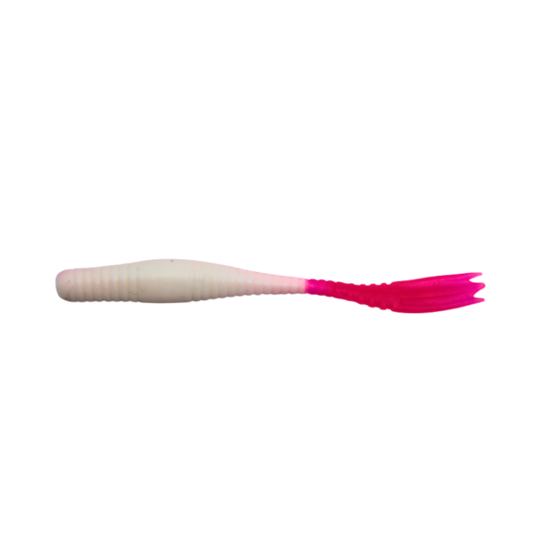 FINESSE BAIT DUCK WORM 75MM RÓŻOWO - BIAŁY 105 - obrazek 5