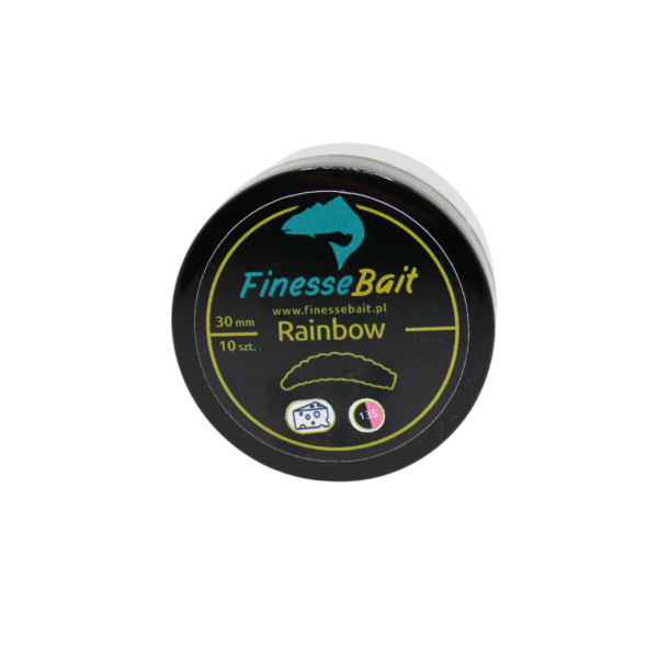 FINESSE BAIT RAINBOW  30MM CZARNO RÓŻOWY 135 - obrazek 2