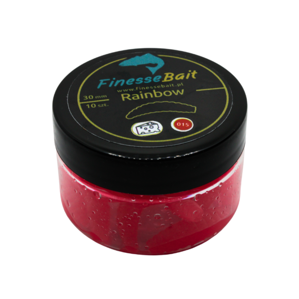FINESSE BAIT RAINBOW  30MM CZERWONY 015 - obrazek 3