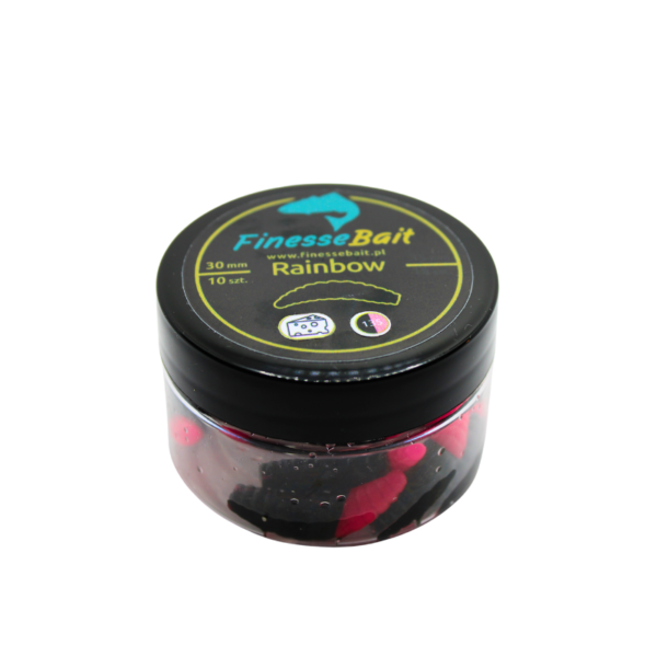 FINESSE BAIT RAINBOW  30MM CZARNO RÓŻOWY 135 - obrazek 3