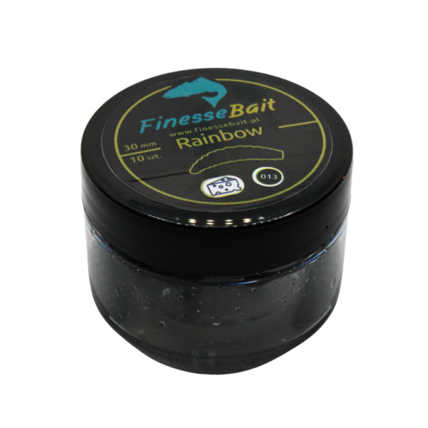 FINESSE BAIT RAINBOW  30MM CZARNY 013 - obrazek 3