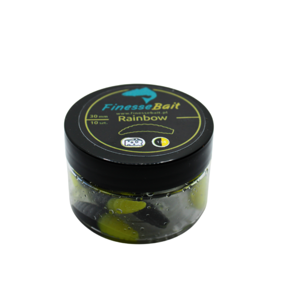 FINESSE BAIT RAINBOW  30MM CZARNO - ŻÓŁTY  134 - obrazek 3