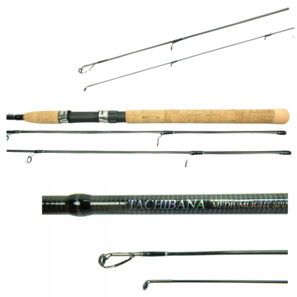 WĘDKA SPINNINGOWA 2w1 TACHIBANA 240 CM 3-12g 10-30g - obrazek 8