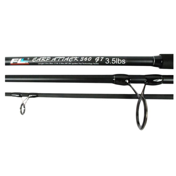 FL WĘDKA KARPIOWA CARP ATTACK 3.5 LBS 360 - obrazek 2