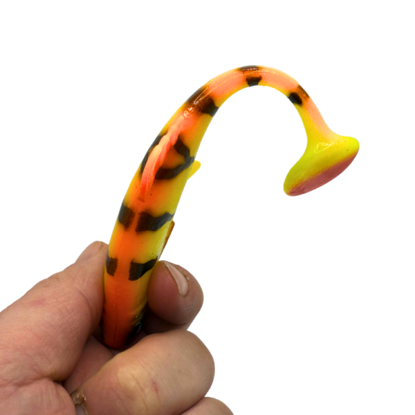 GUMA PIKE SHAD 15 CM / 26 G ORANGE TIGER - obrazek 2