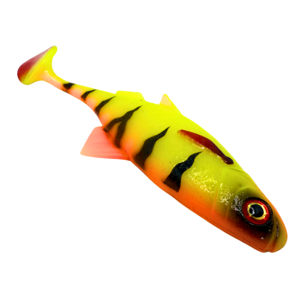 GUMA PIKE SHAD 15 CM / 26 G ORANGE TIGER - obrazek 10