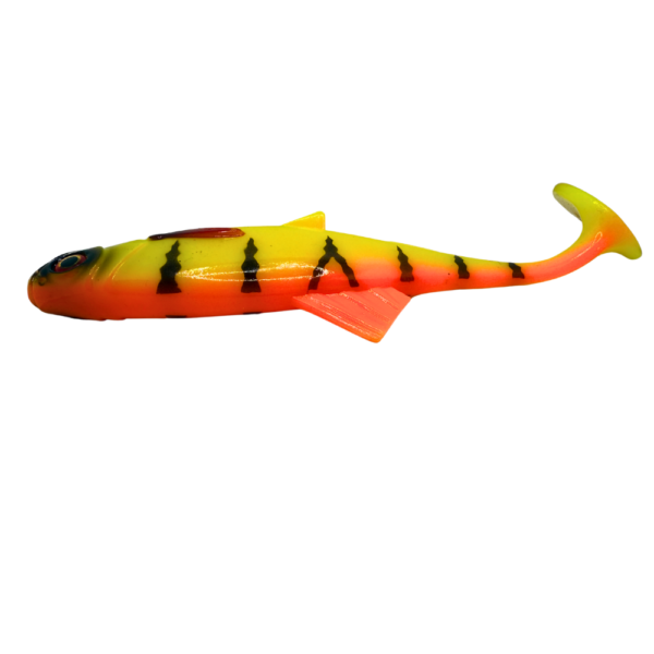 GUMA PIKE SHAD 15 CM / 26 G ORANGE TIGER - obrazek 3