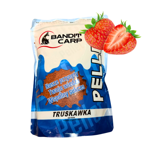BANDIT PELLET DO METHOD FEEDER 2mm TRUSKAWKA 1KG - obrazek 3