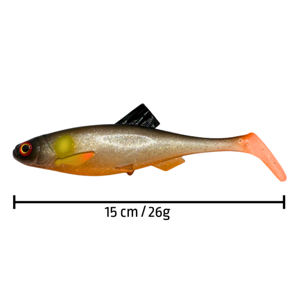 GUMA PIKE SHAD 15 CM / 26 G NATURAL - obrazek 7