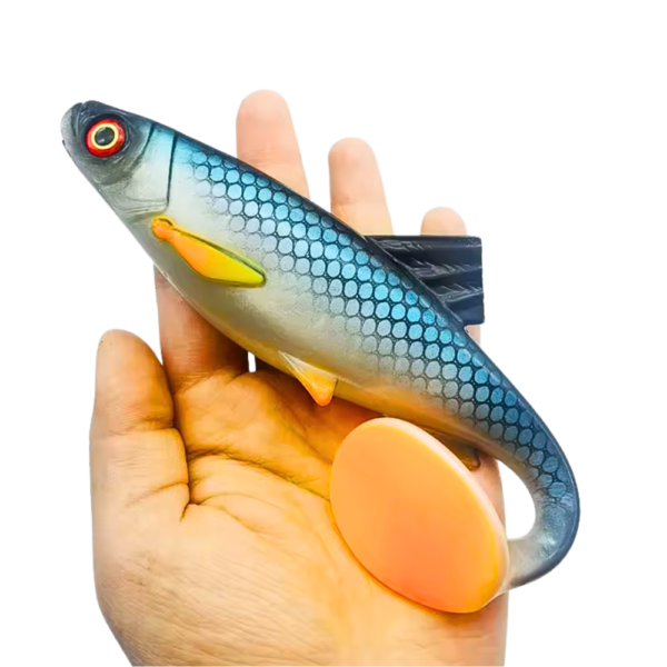 DUŻA GUMA PIKE SHAD 20 CM / 59,5 G BLUE - obrazek 5