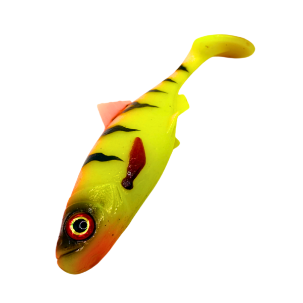 GUMA PIKE SHAD 15 CM / 26 G ORANGE TIGER - obrazek 4
