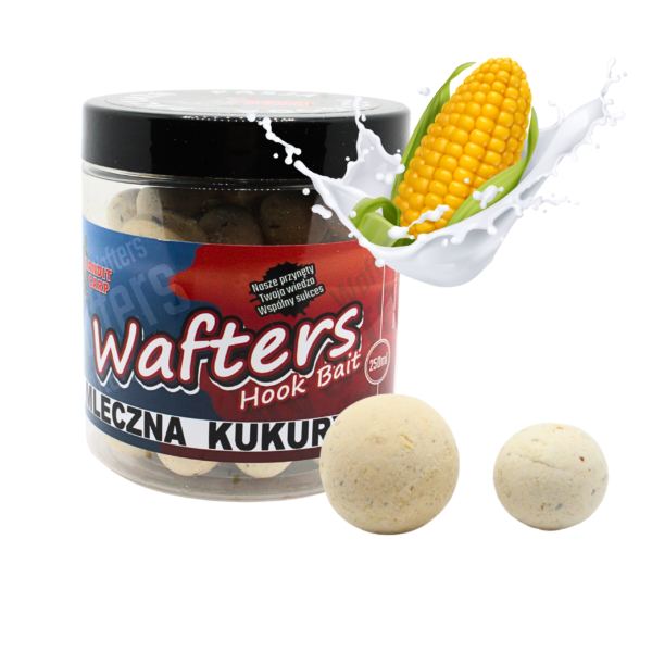 WAFTERS HOOK BAIT 16/20mm MLECZNA KUKURYDZA 250ml