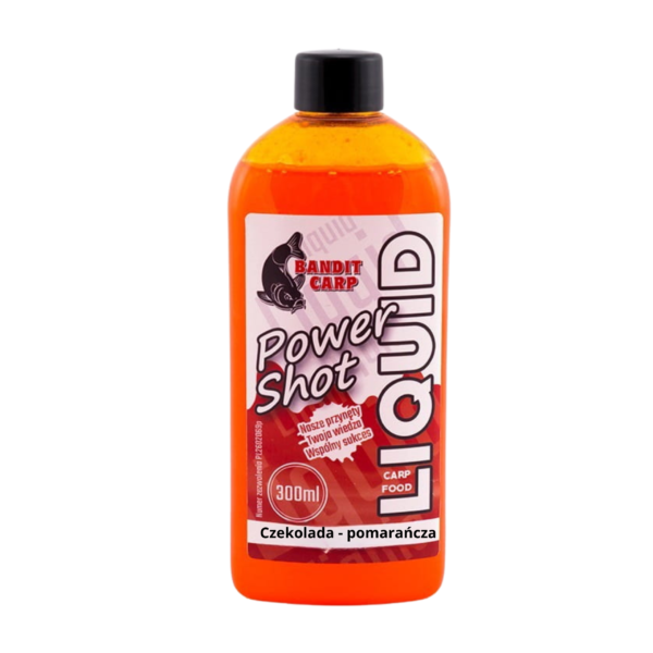 POWER SHOT LIQUID CZEKOLADA-POMARAŃCZA 300ml - obrazek 2