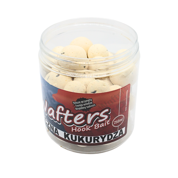 WAFTERS HOOK BAIT 16/20mm MLECZNA KUKURYDZA 250ml - obrazek 3