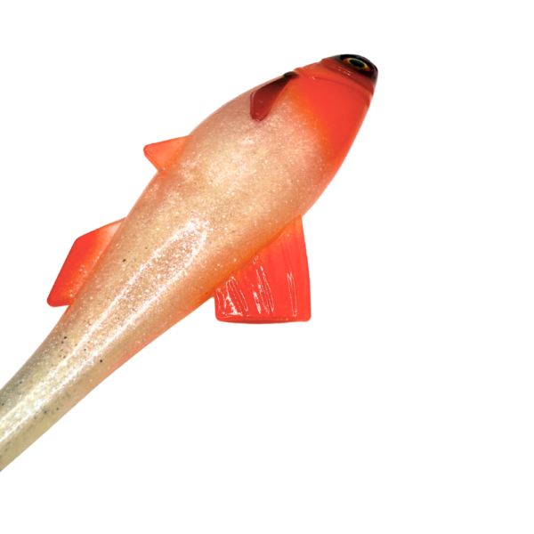 DUŻA GUMA PIKE SHAD 20 CM / 59,5 G CZERWONO-BIAŁA - obrazek 8