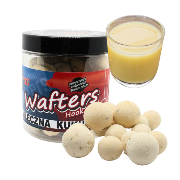 WAFTERS HOOK BAIT 16/20mm MLECZNA KUKURYDZA 250ml - obrazek 5