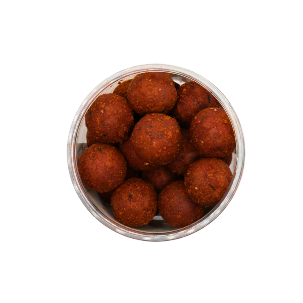 KILLER SPICES HOOK BAITS 20 mm HOT STRAWBERY 250ml - obrazek 2