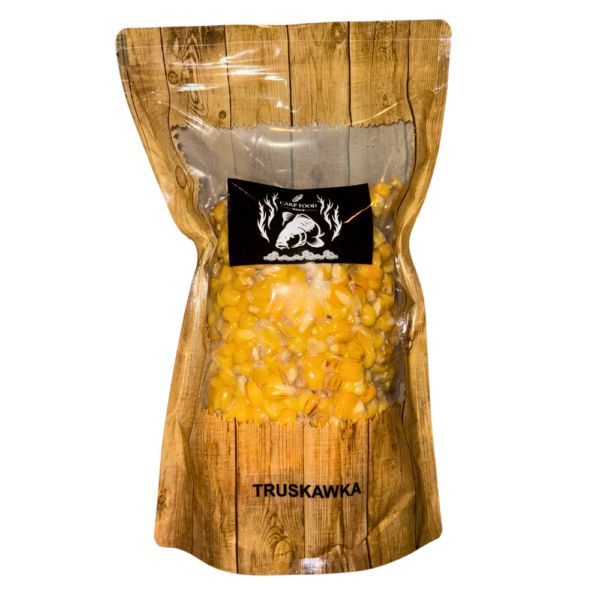 CARP FOOD KUKURYDZA 1KG TRUSKAWKA - obrazek 2