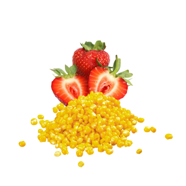 CARP FOOD KUKURYDZA 1KG TRUSKAWKA - obrazek 3