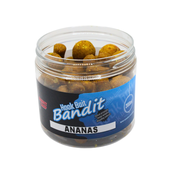 BANDIT KULKI DUMBELSY HOOK BAITS 16mm ANANAS 200ml - obrazek 5