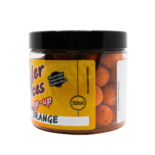 BANDIT BAIT KULKI PŁYWAJĄCE POP-UP HOT ORANGE 16mm - obrazek 9