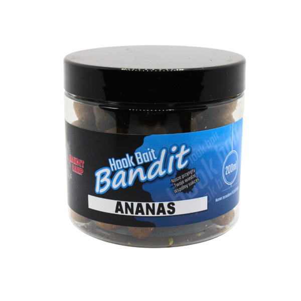 BANDIT KULKI DUMBELSY HOOK BAITS 16mm ANANAS 200ml - obrazek 6