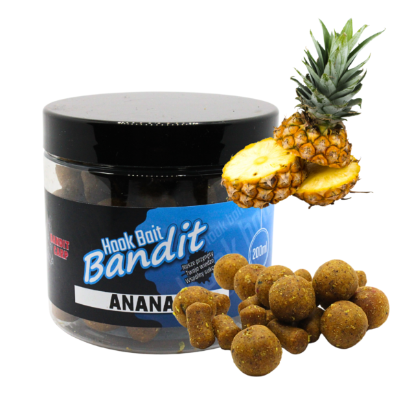 BANDIT KULKI DUMBELSY HOOK BAITS 16mm ANANAS 200ml - obrazek 8