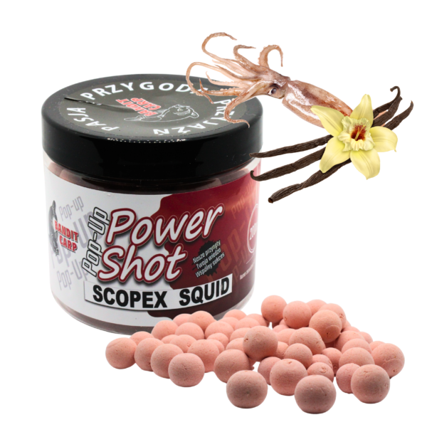 POWER SHOT POP-UP 10 mm 16 mm SCOPEX - SQUID