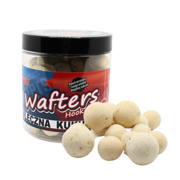 WAFTERS HOOK BAIT 16/20mm MLECZNA KUKURYDZA 250ml - obrazek 4