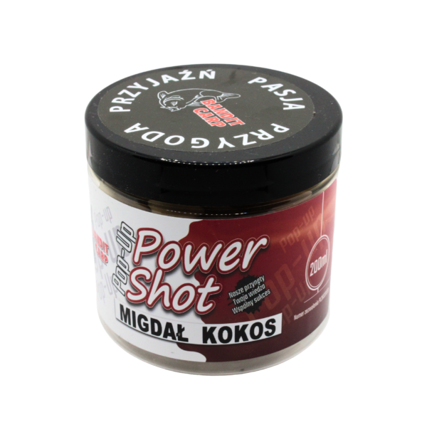 POWER SHOT POP-UP 10mm 16mm MIGDAŁ - KOKOS - obrazek 5