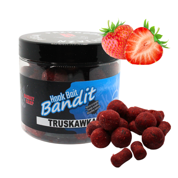 BANDIT KULKI  HOOK BAITS 16mm TRUSKAWKA 200ml - obrazek 13