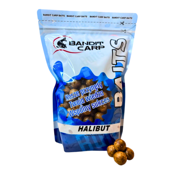 KULKI PROTEINOWE BANDIT BAITS 16mm HALIBUT 1KG - obrazek 2