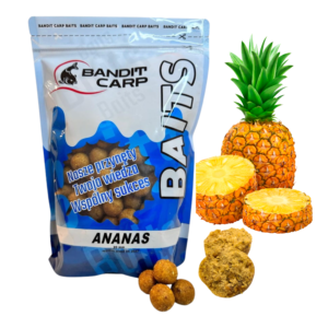 KULKI PROTEINOWE BANDIT BAITS 20mm ANANAS 1KG