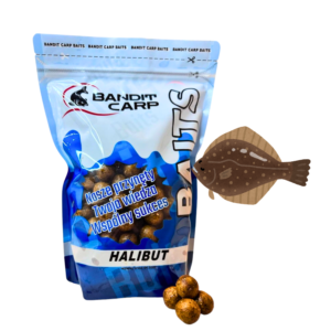 KULKI PROTEINOWE BANDIT BAITS 16mm HALIBUT 1KG