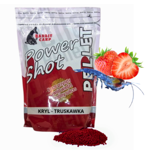 POWER SHOT PELLET 2mm KRYL - TRUSKAWKA 1KG - Bandit Carp