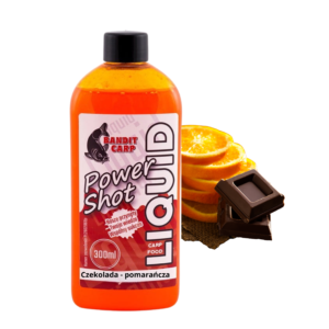 POWER SHOT LIQUID CZEKOLADA-POMARAŃCZA 300ml