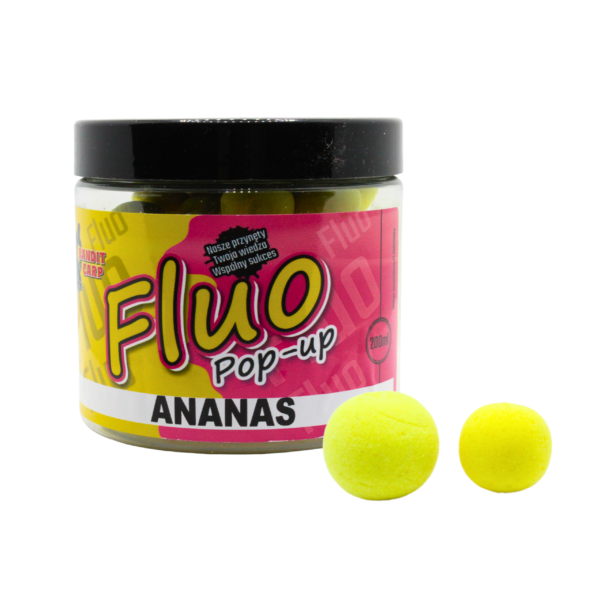 POWER SHOT POP-UP 10mm 16 mm ANANAS FLUO 200ml - obrazek 3