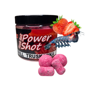 KULKI HACZYKOWE Power Shot Hook Baits  Kryl Truskawka