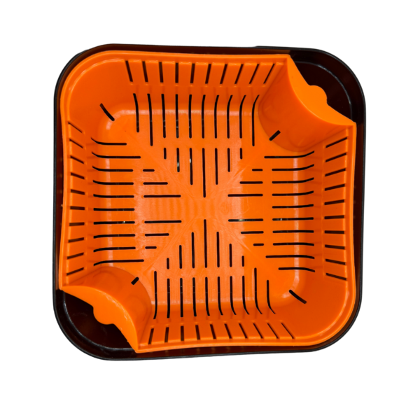 ZESTAW POJEMNIK KUWETA DO ODSĄCZANIA PELLETU 2w1 17×17×6 r. M Z SITKIEM - obrazek 7