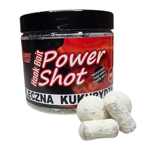KULKI HACZYKOWE Power Shot  Hook Baits Mleczna Kukurydza - obrazek 2