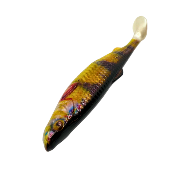 FL PRO GUMA 4D TURBO GOLD PERCH 12 CM 14G - obrazek 4