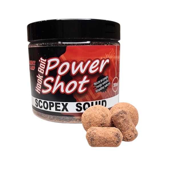 KULKI HACZYKOWE Power Shot Hook Baits Scopex Squid - obrazek 2