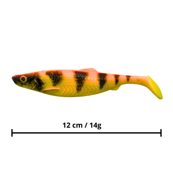 FL PRO GUMA 4D TURBO ORANGE TIGER 12 CM 14G - obrazek 6