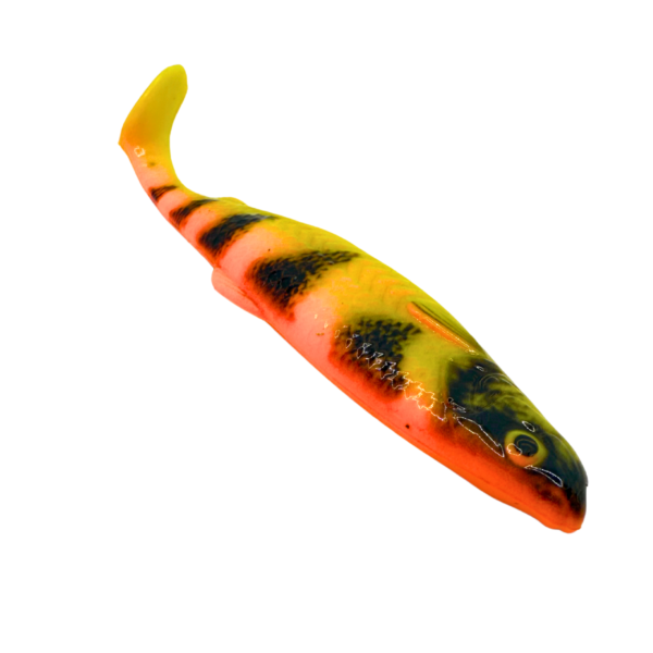 FL PRO GUMA 4D TURBO ORANGE TIGER 12 CM 14G - obrazek 3